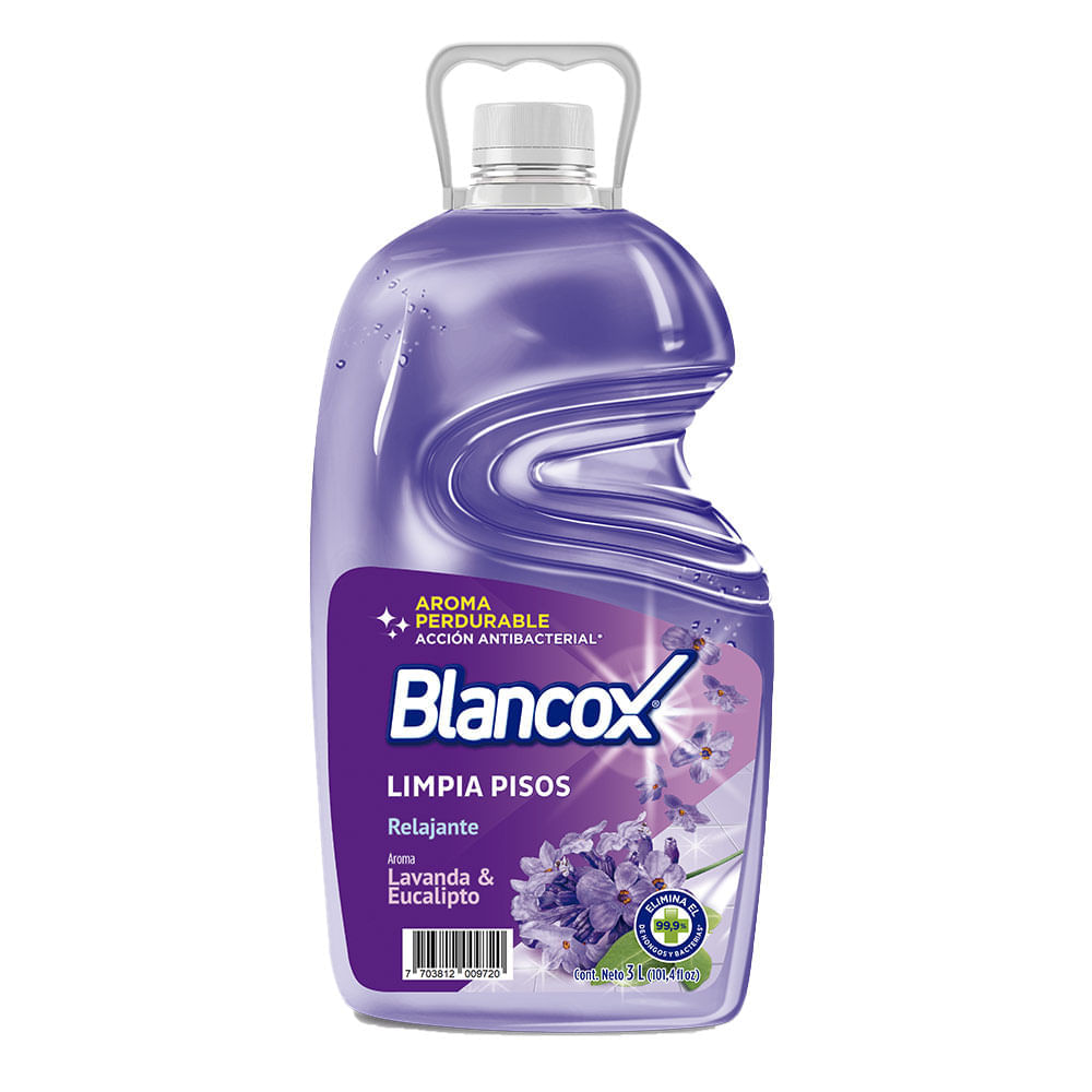 Limpia pisos Blancox relajante pague 1500ml lleve 3000ml