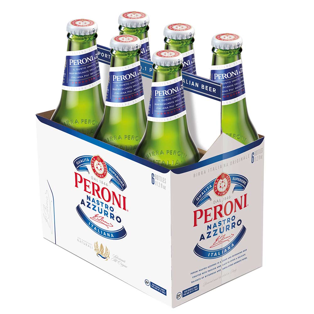 Cerveza Peroni En Botella x 6 Und x 330Ml c-u