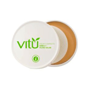 Polvo Vitú Sábila tonalidad. 5 cacao x14g