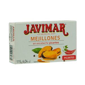 Mejillones javimar escabeche picantes x115g