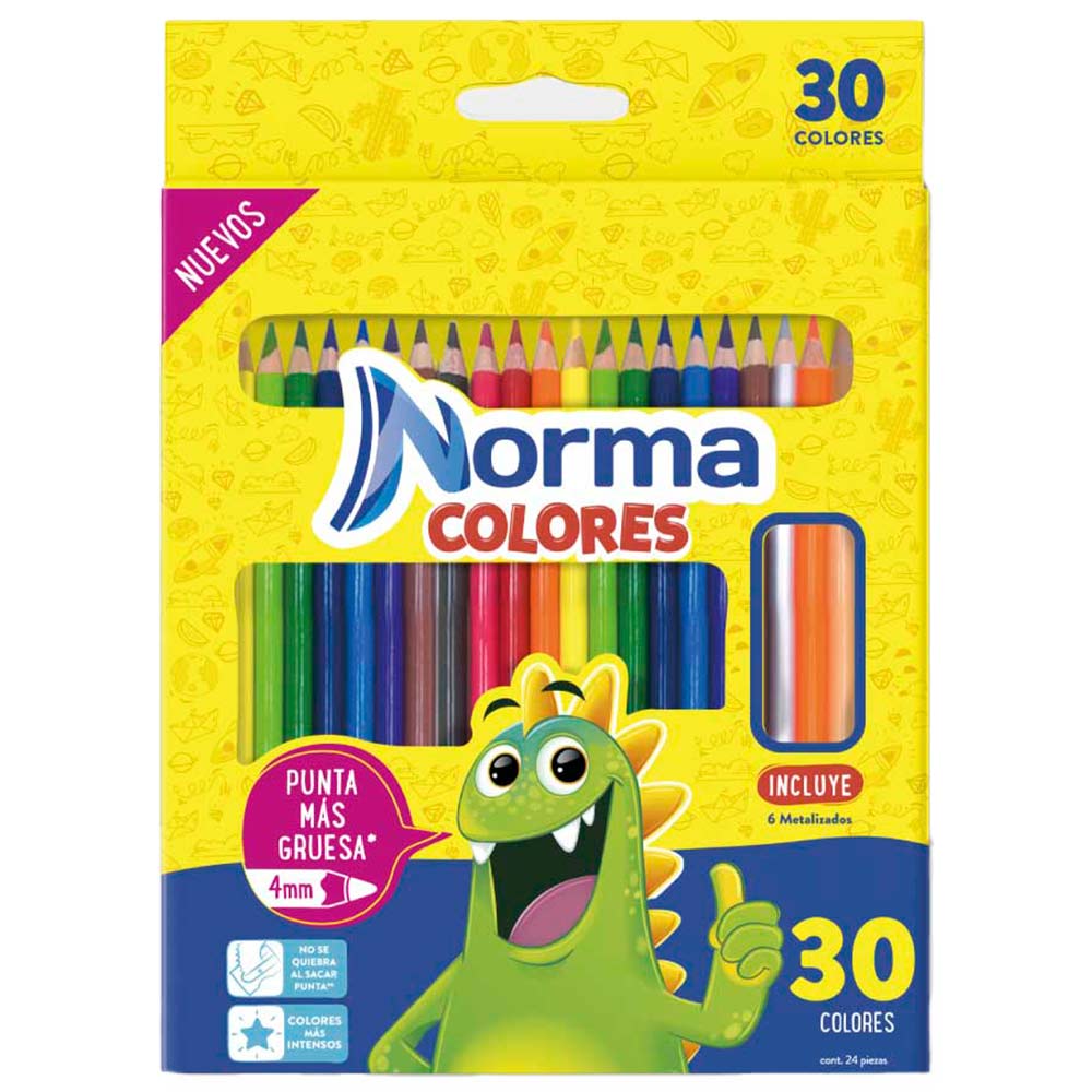 Colores norma largos tradi. 30 und norma