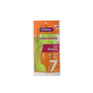 Guantes Eterna ajuste perfecto talla 7 1/2 x1 par