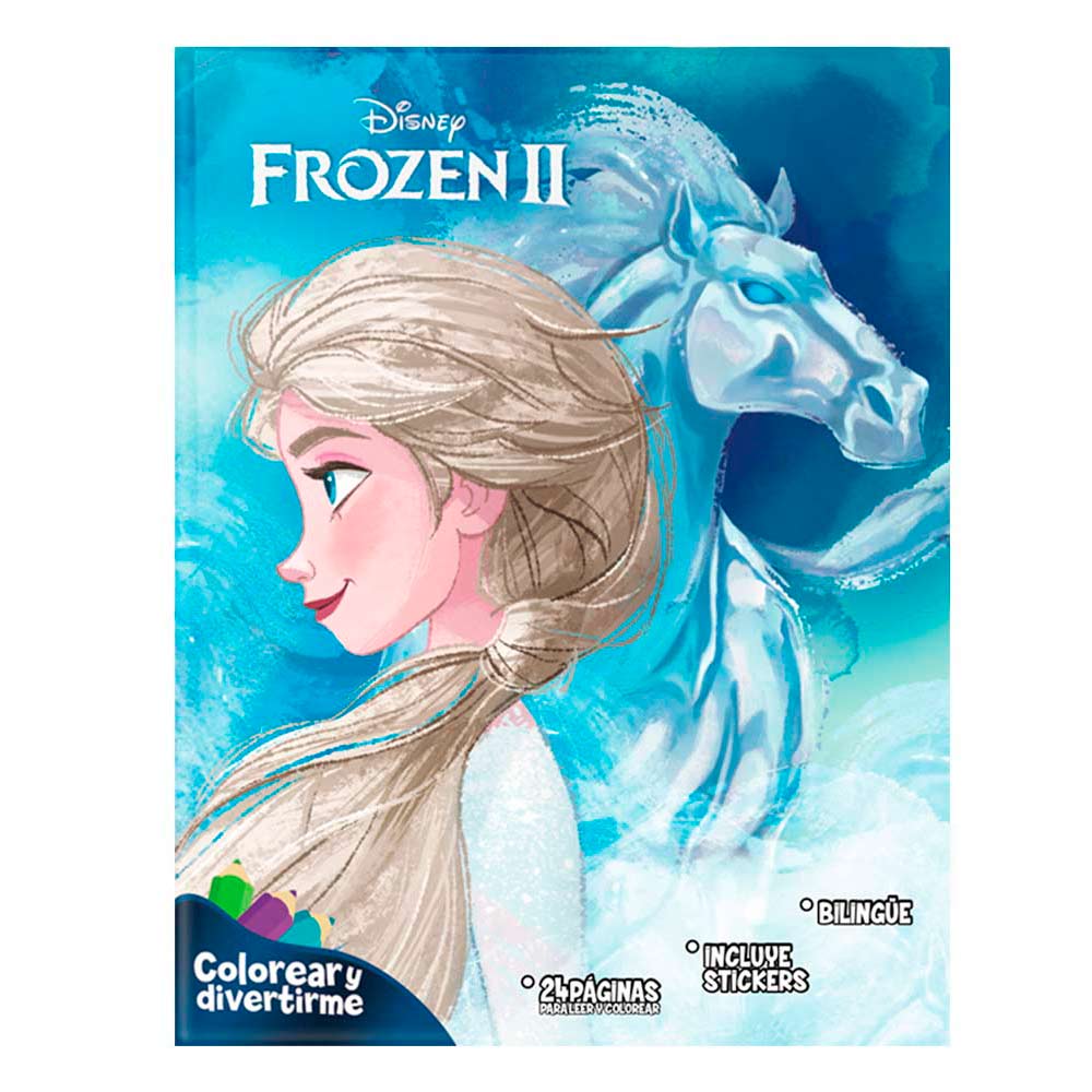 Libro para colorear y divertirme Frozen 2