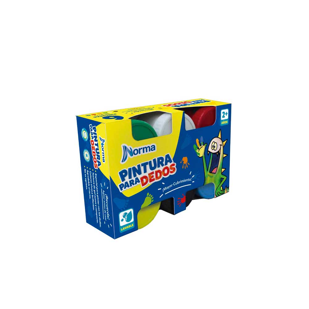 Pintura Norma escolar temperas caja x 6und x25ml