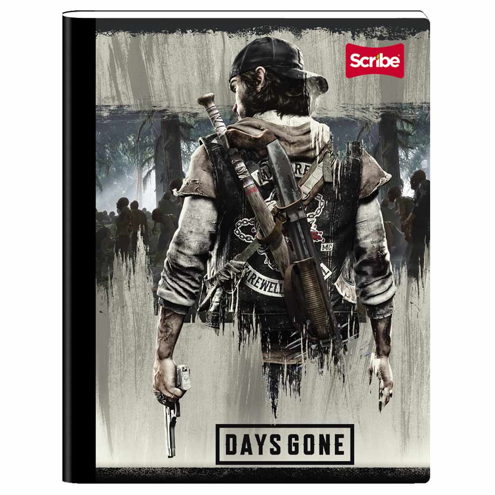 Cuaderno Cosido Grande Play Station 100 Hojas Cuadriculado Scribe Surtido