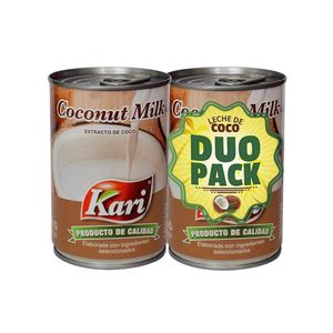 Bebida de coco Kari x2und x400ml
