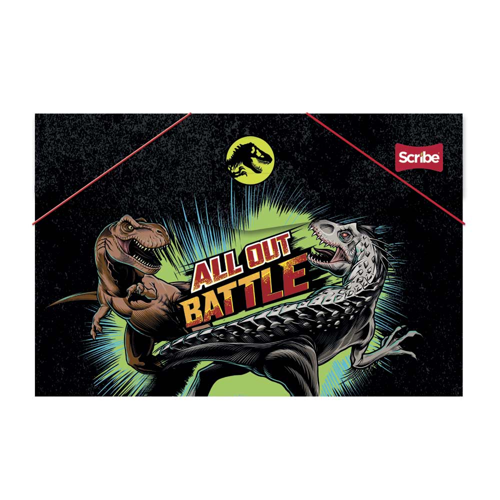 Carpeta Plástica Fuelle Jurassic W Scribe