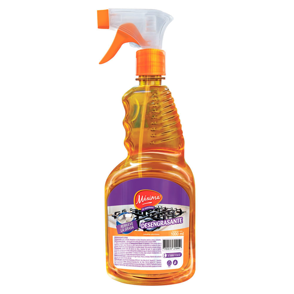 Desengrasante maxima citrico x1000ml