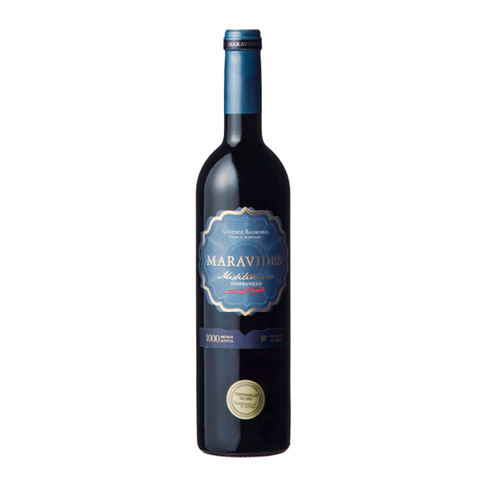 Vino maravides tempranillo meditarreneo botx750ml