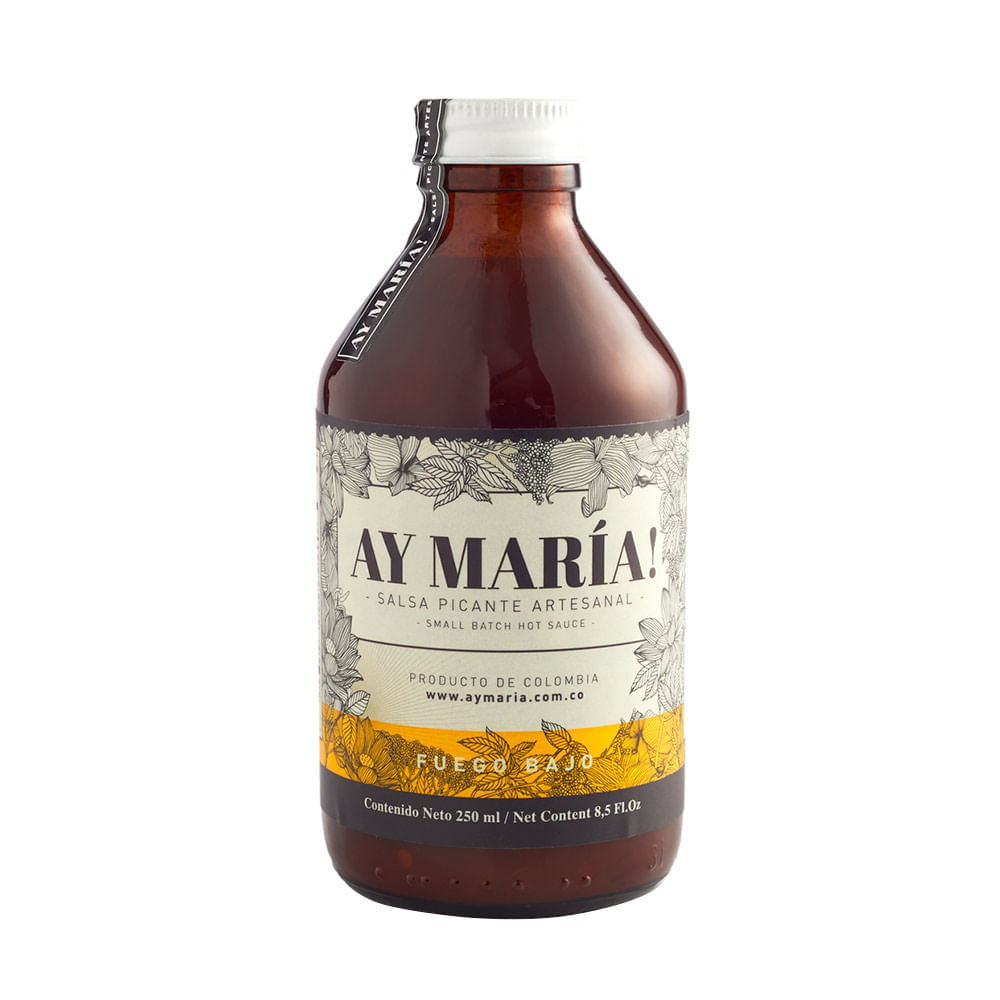 Salsa Ay Maria picante artesanal fuego bajo x250ml