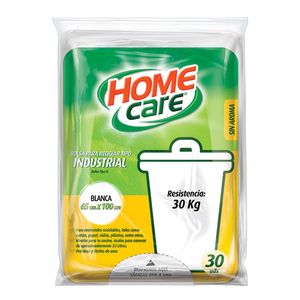 Bolsa Blanca Home Care para reciclar industrial 65 x100 cm x30 und