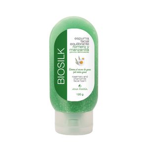 Espuma facial ana maria biosilk romero manzanx120g