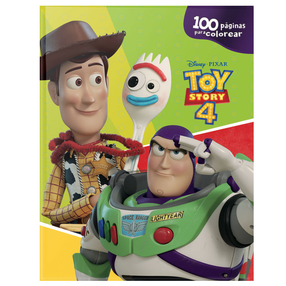 Libro para colorear toy story 4  100 páginas