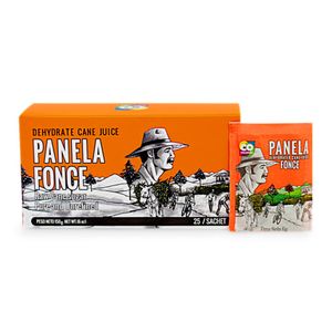 Panela Fonce pulverizada natural x25und x6g c-u