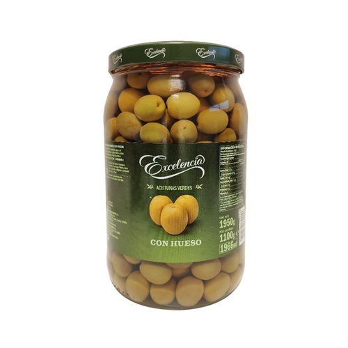 Aceitunas excelencia verdes x1100g