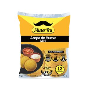 Arepa de huevo Mister Tru mini x12und x850g