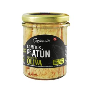 Atún Cuisine&Co lomitos aceite oliva frasco x180g