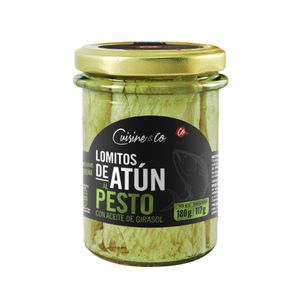 Atún Cuisine&Co lomitos pesto Aceite girasol x180g