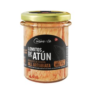 Atún Cuisine&Co lomitos all arrabiata Aceite girasol x180g