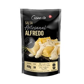 Salsa Cuisine & Co artesanal alfredo x450g