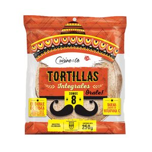 Tortillas integrales Cuisine&Co x8 und x250g