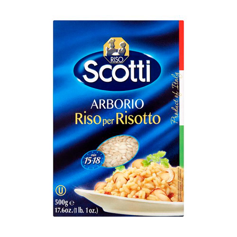 Arroz Scotti Risotto Arborio x500g