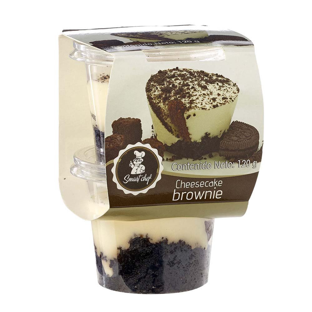 Cheesecake Smart Chef brownie x2und x120g