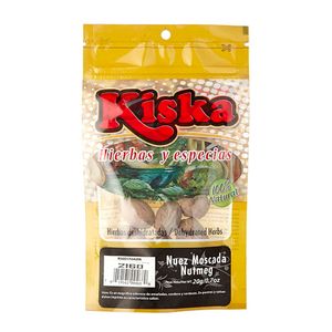 Nuez moscada surtida x40gr Kiska
