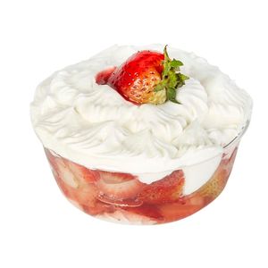 Vaso fresas chantilly