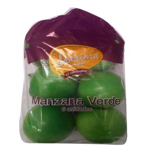 Manzana granny verde paquete x 6 Und