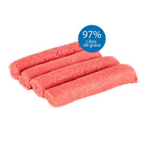 Molida de res baja en grasa (97/3) en bandeja x500g