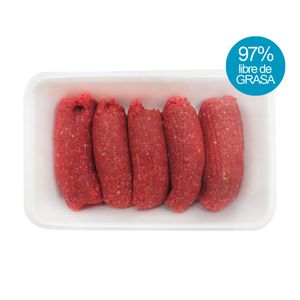 Carne molida baja en grasa en bandeja x 500g