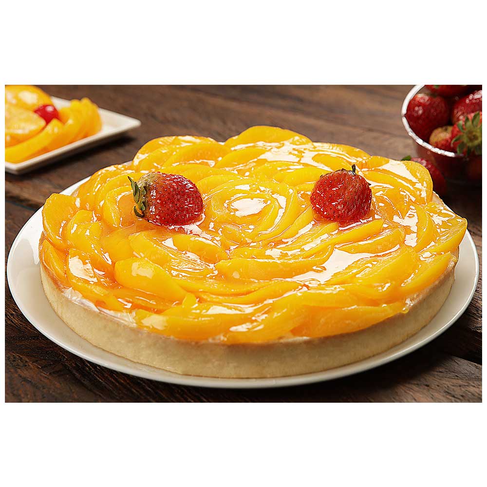 Tarta de durazno JBO x 6/8 Porciones
