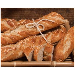 Pan baguette ajonjolí x 315g