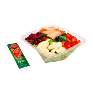 Ensalada de salmón ahumado