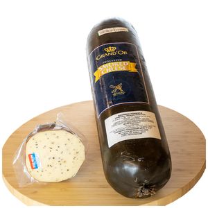 Queso Ahumado Pimienta Negra Trozo x120g