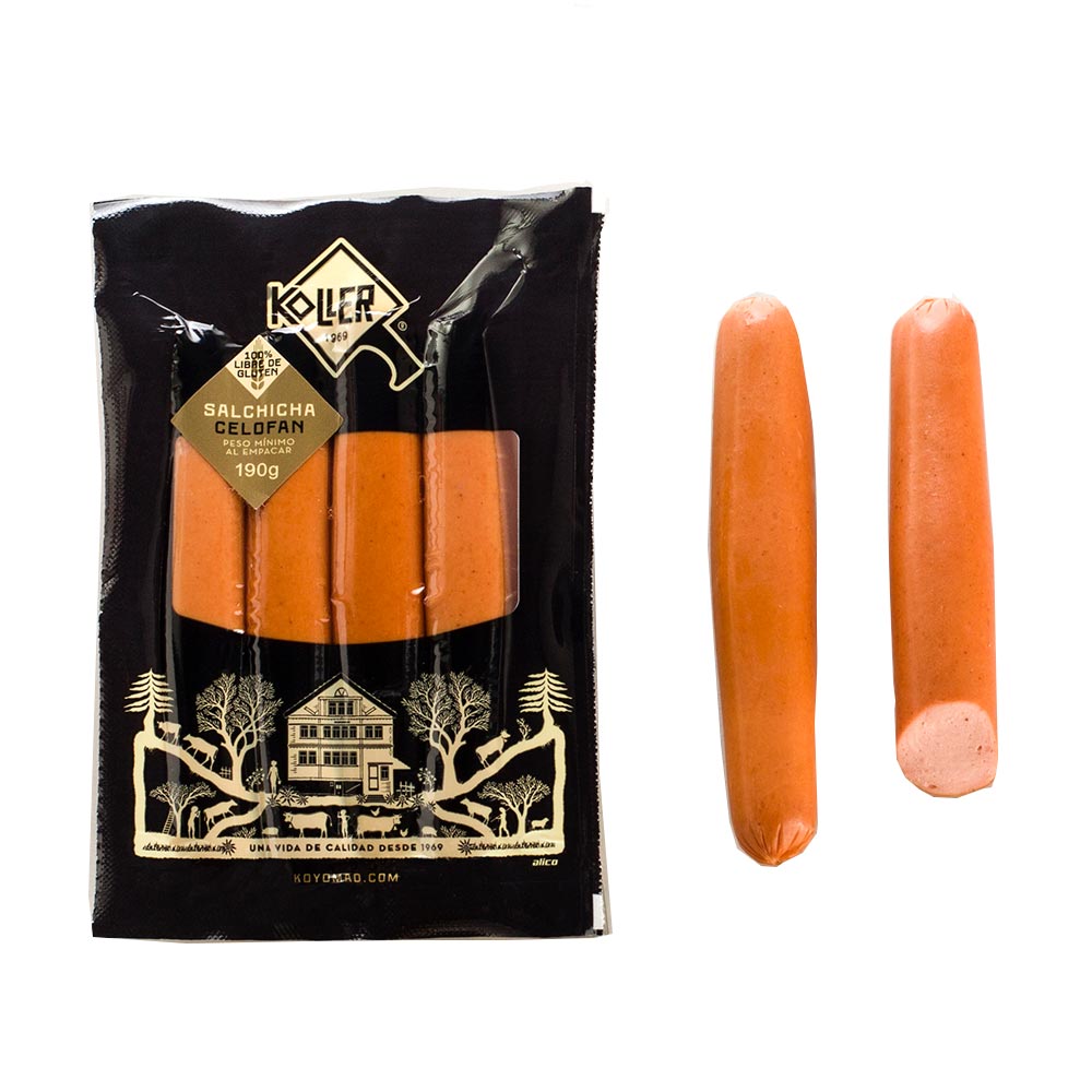 Salchicha Celofan Koller x190g