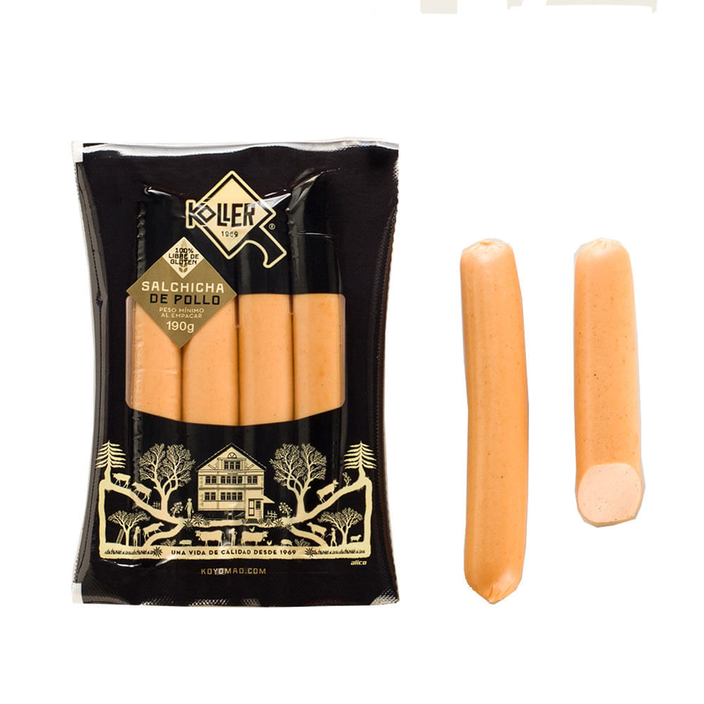 Salchicha De Pollo Koller x190g