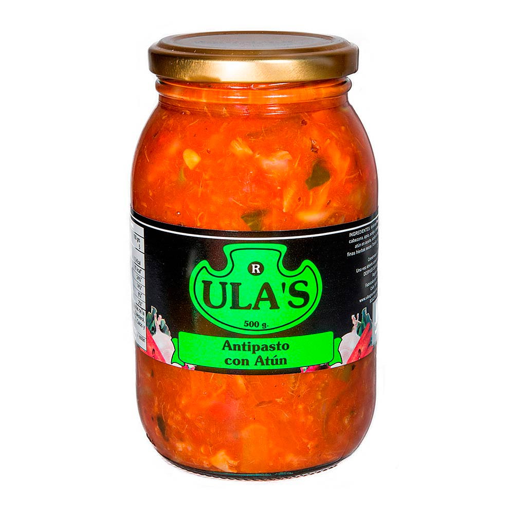 Antipasto con Atún Ulas x 500 g