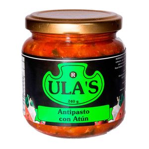 Antipasto con atún Ulas x 240g