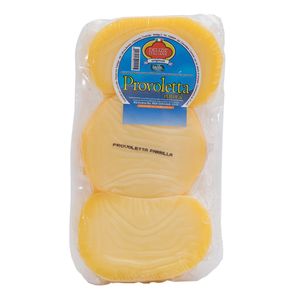 Queso proveletta ahumada y natural Delizie Italiane x 3 unidades