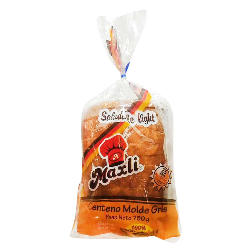 Pan molde gris maxli x 750g