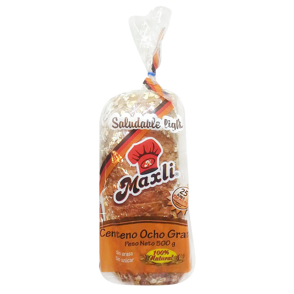 Pan ocho granos maxli x 500g