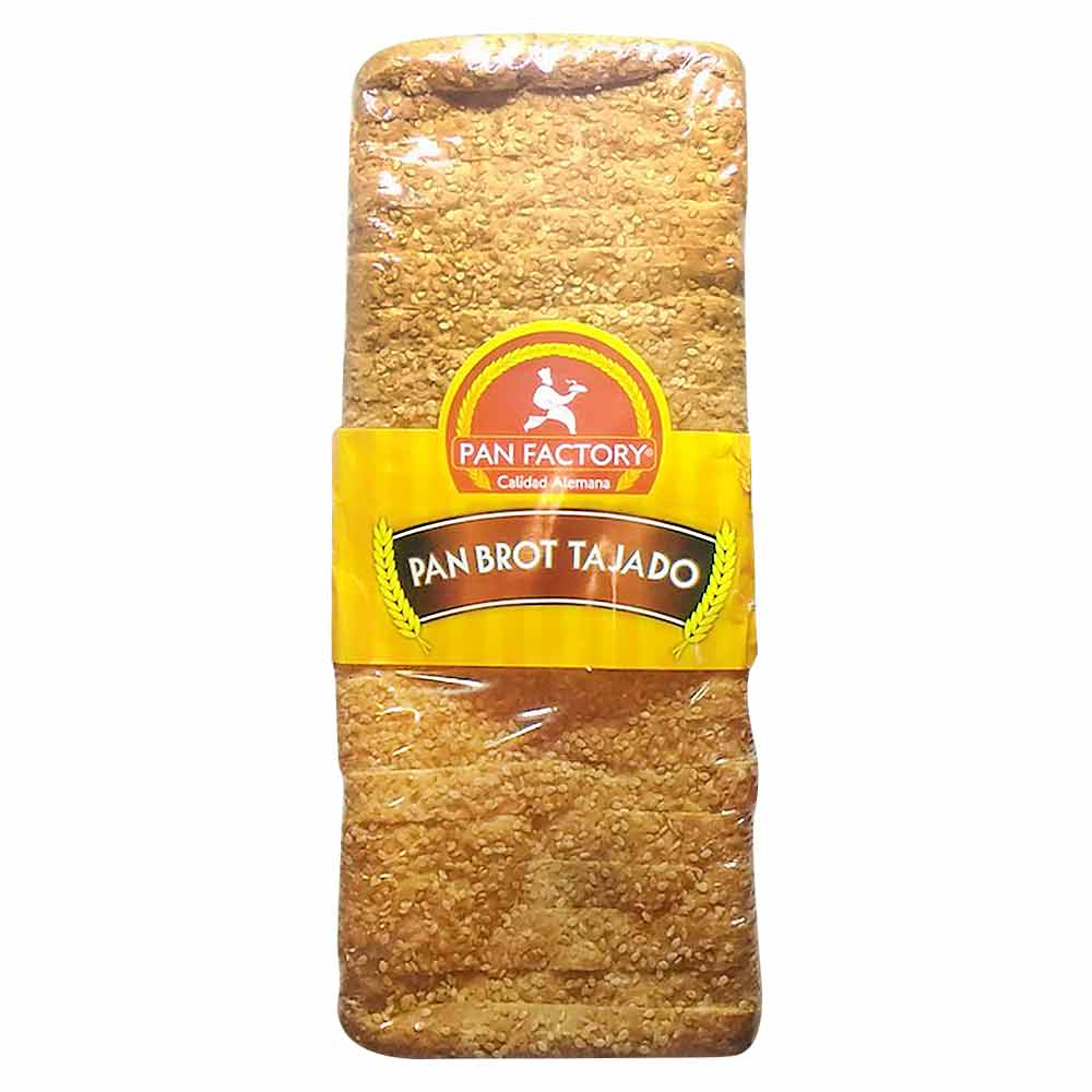 Pan tajado pan factory x 750g