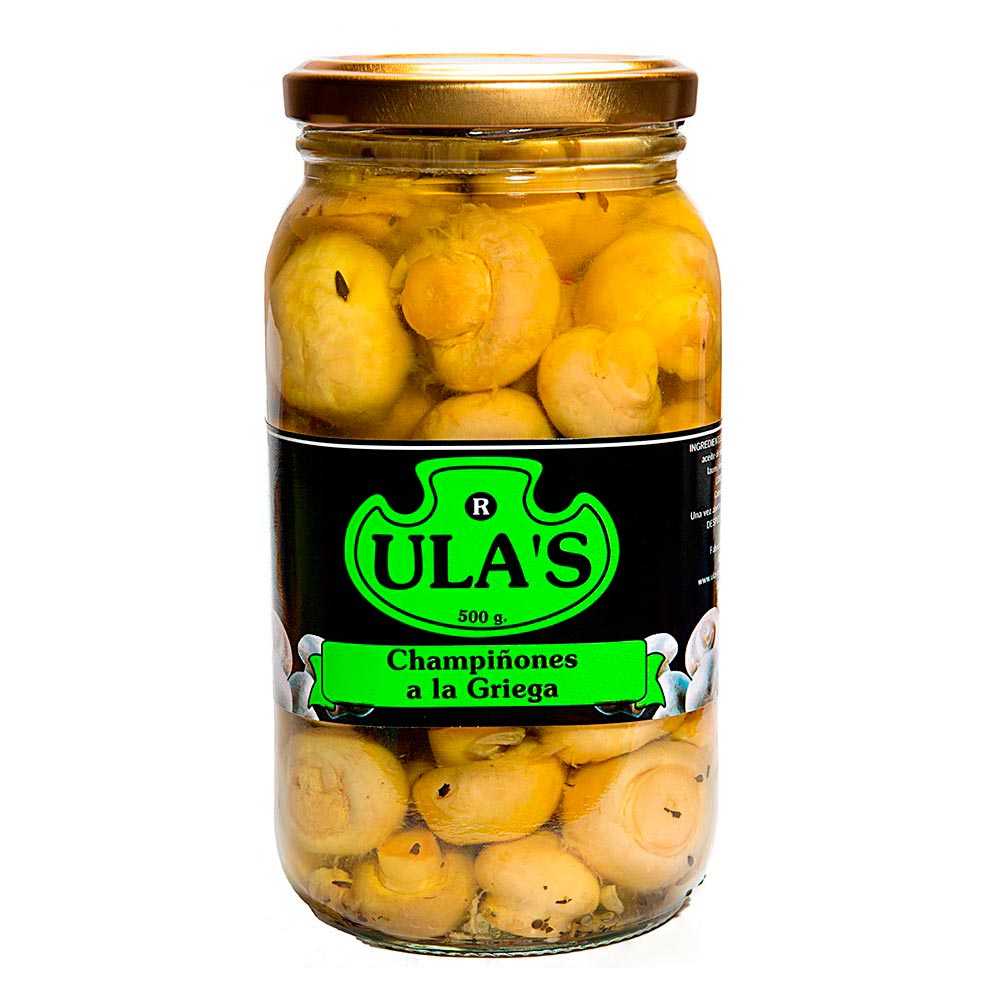 Champiñones A La greca Ulas x 500g