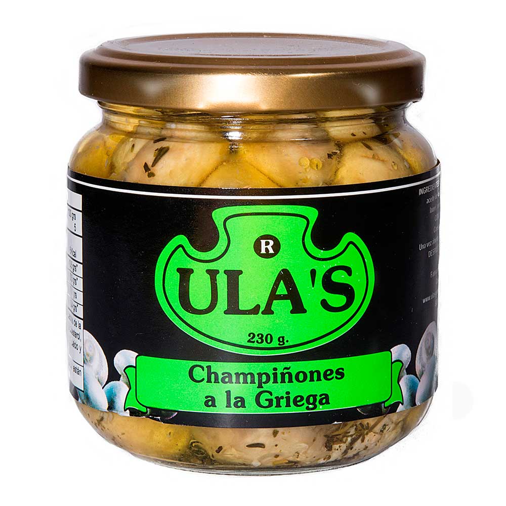 Champiñones A La Greca Ulas x 250G