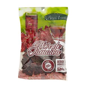 Flor de Jamaica Granaroma paquete x60gr