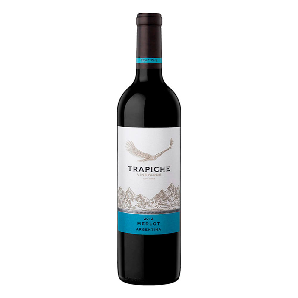 Vino tinto Trapiche merlot x750ml