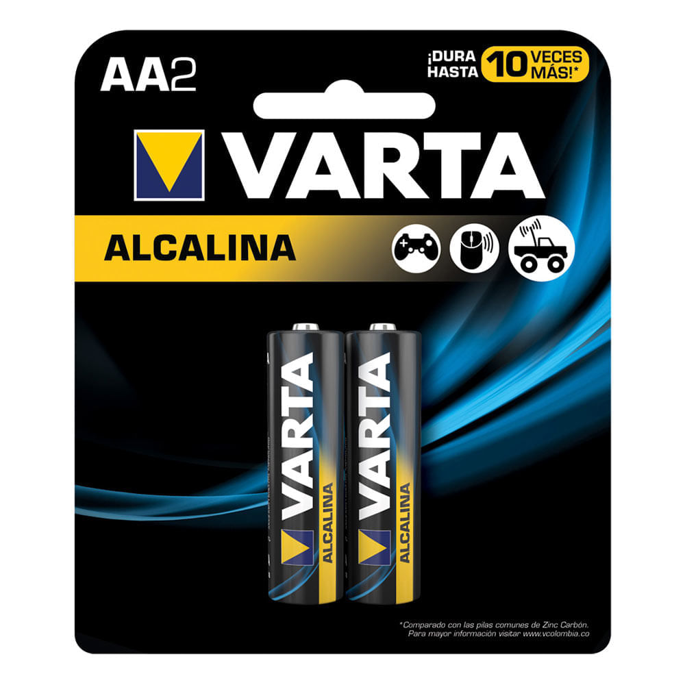 Pila varta alcalina aa x2