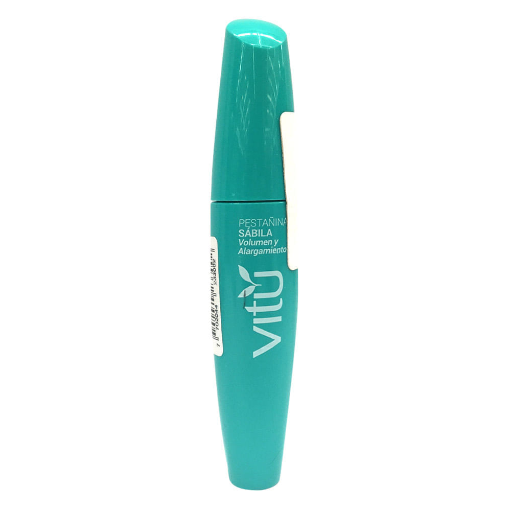 Pestañina Vitú sábila volumen alar. Negro x13ml